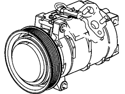 Chrysler Pacifica A/C Compressor - 55111409AD