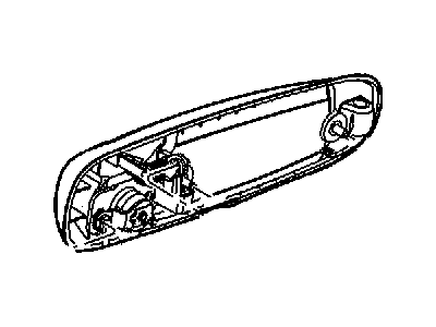 2004 Dodge Ram 3500 Door Handle - 55275949AB