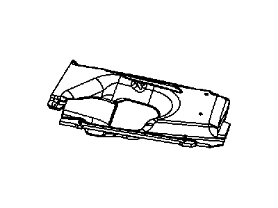 Dodge 4595902AC PANEL Instrument Panel Closeout