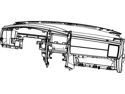 Dodge XB34XDVAD GRILLE Defroster