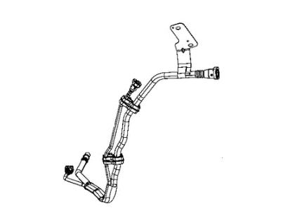 Jeep 68402169AA HOSE Fuel Filler Vent