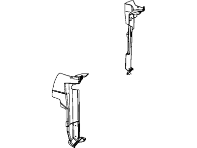 Mopar 4806238AB Seal Radiator Side Air