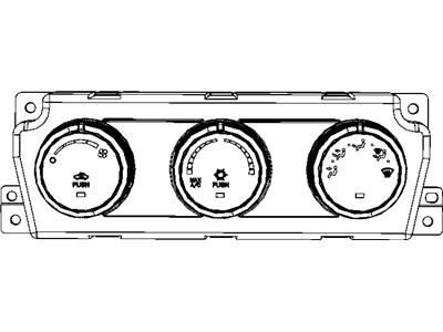 Ram 55111292AD CONTROL A/C And Heater