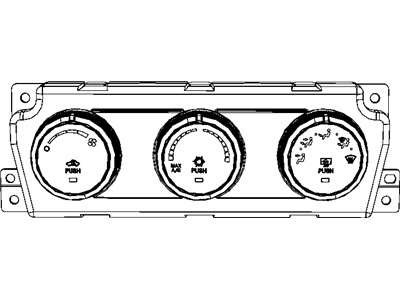 Ram 55111290AD CONTROL A/C And Heater