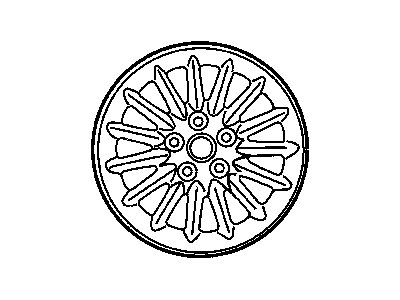 Dodge Intrepid Spare Wheel - 4782288AA