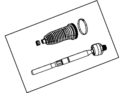Ram 68157856AA TIE ROD KIT Inner end