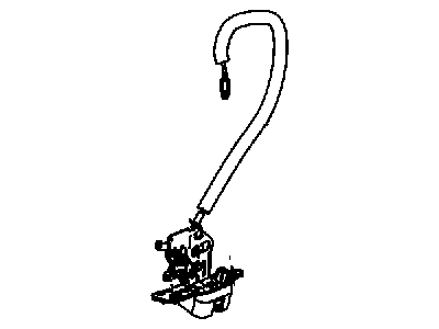 Mopar 4589131AB Latch Lift Gate