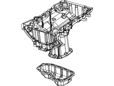 Mopar 5184513AC Oil Pan