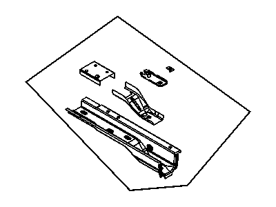 Ram Rear Crossmember - 68137952AA