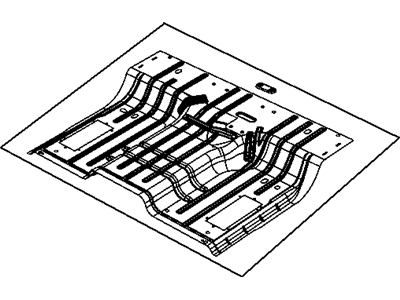Ram Floor Pan - 55372348AA