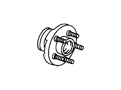 Chrysler Voyager Wheel Hub - 4721515AB