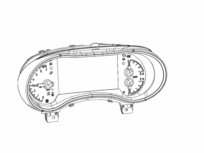 2018 Dodge Durango Instrument Cluster - 68331891AC