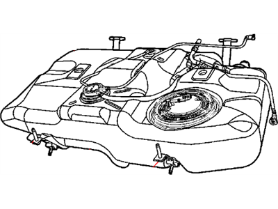 Jeep 5105136AF TANK Fuel