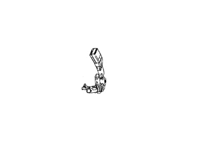 Mopar ZV861TUAH Seat Belt Buckle Inner Right, Manual