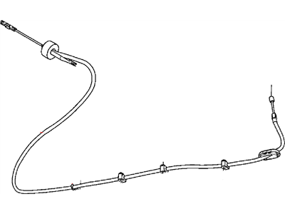 Dodge 4779591AF CABLE Parking Brake