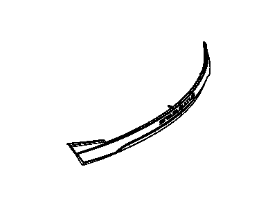 Chrysler 5182606AE Applique - License Lamp