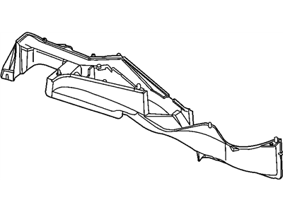 Dodge 4734988 DUCT A/C And Heater