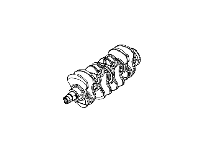 2012 Dodge Dart Crankshaft - 4892921AB