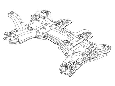Jeep Front Cross-Member - 68307615AA