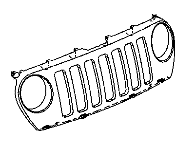 Jeep Grille - 5JJ86AJCAC