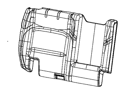 Jeep 6PU16LA3AD COVER Rear Seat Back Right