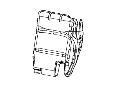 Jeep 6PU17LA3AD COVER Rear Seat Back Left
