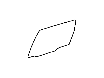 Chrysler 4724550AA GLASS Rear Door