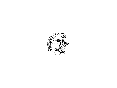 Mopar V2508693AA Hub And Bearing Brake