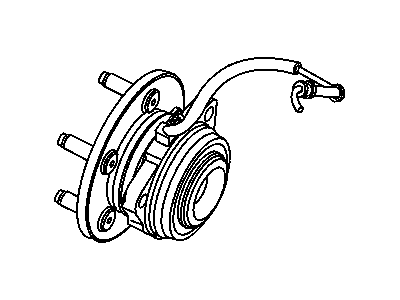 Jeep 52128695AE SENSOR Anti-Lock Brakes