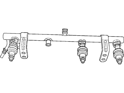 Chrysler Cirrus Fuel Rail - 4669806AC