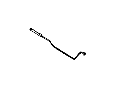 Jeep 5028858AA KNOB AND PUSH ROD Door Latch