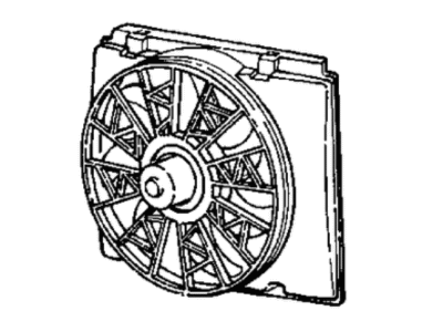 Chrysler Engine Cooling Fan - 4495597