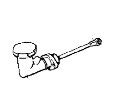 Jeep Comanche Clutch Master Cylinder - 53004466