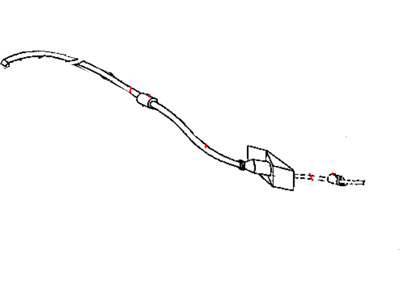 Chrysler 4815635 CABLE Parking Brake
