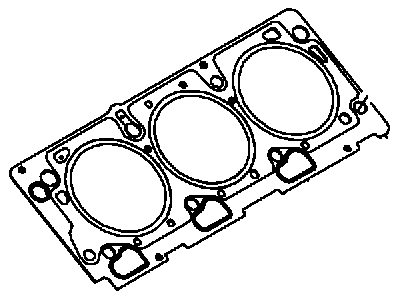 2009 Dodge Nitro Cylinder Head Gasket - 4892181AB