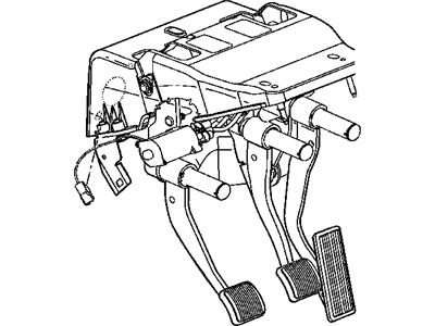 Dodge 5140906AA PAD Pedal