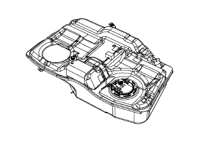 Dodge 68171752AA TANK Fuel