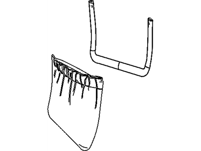 Chrysler 1BS25XDVAA BAG Back wall
