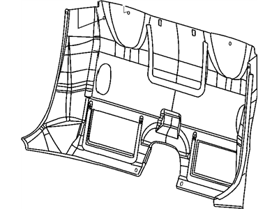 Chrysler 1BS61XDVAA PANEL Quarter
