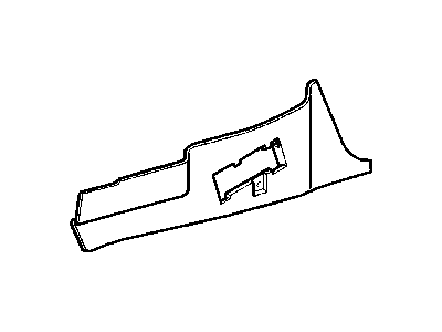 Chrysler YB03XDVAA PANEL Cowl Lower Footwell