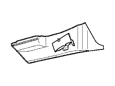 Chrysler YB01XDVAA PANEL Cowl Lower Footwell
