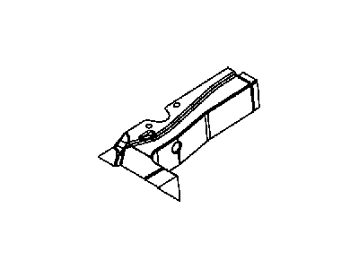 Ram 68032354AC RAIL Rear Floor Pan Side