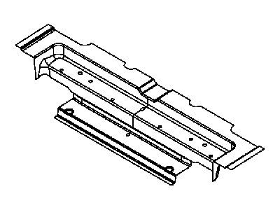 Ram 5109065AC CROSSMEMBER Floor Pan