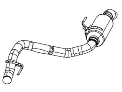 Jeep Exhaust Clamp - 68464816AA