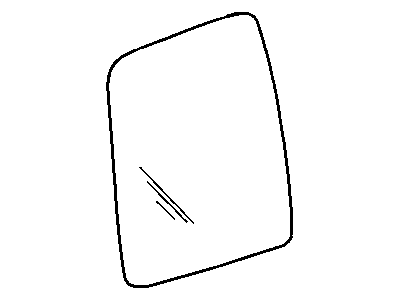 Jeep 55235920AC GLASS Quarter
