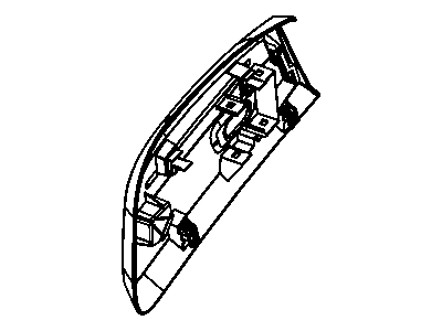 Mopar 1JU811DVAA Front Shield, Slate Gray, Driver Side