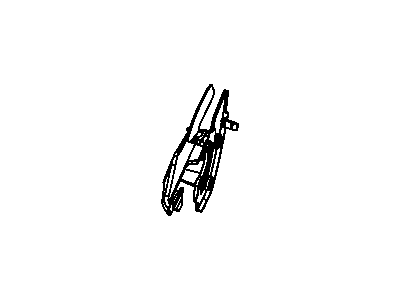 Jeep 1FY221KAAA SHIELD Seat Adjuster