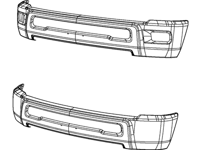 Ram 1MQ01CDMAA BUMPER Front