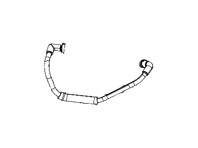 Jeep 53032993AD HOSE PCV Valve To intake Manifold