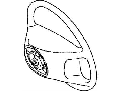 Chrysler Crossfire Steering Wheel - YA35BWNAA